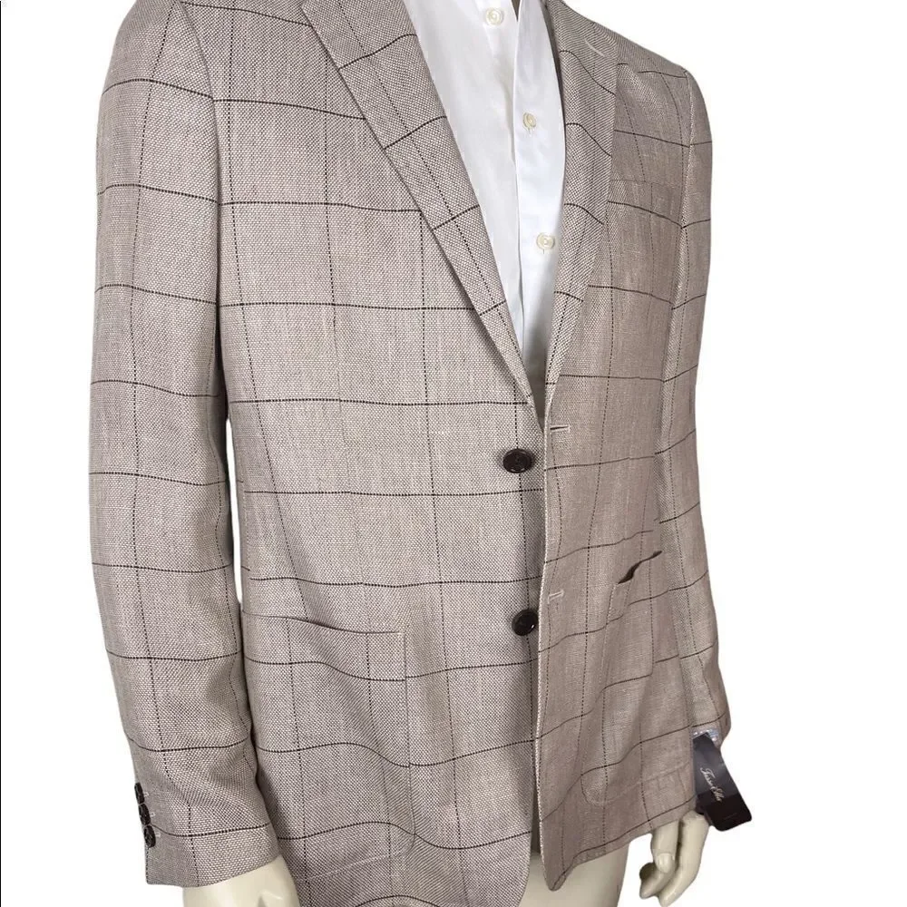 NWT Tasso Elba Linen Sport Coat, Size Medium
